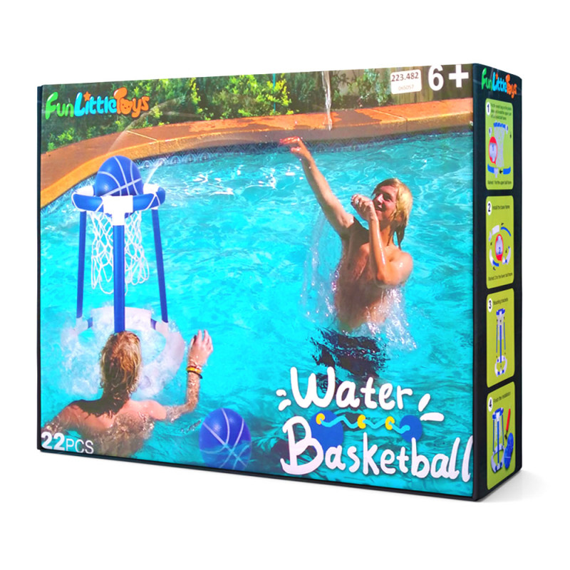 Jeu de Basketball pour la Piscine - Basket Aquatique - FunLittleToys® - HF703