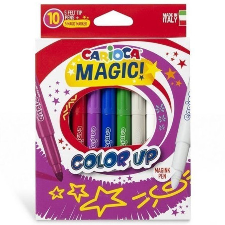 Set De 10 Feutres Magic Color Up - Carioca