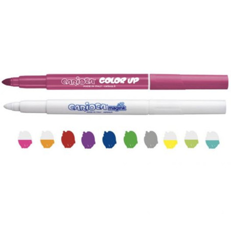 Set De 10 Feutres Magic Color Up - Carioca