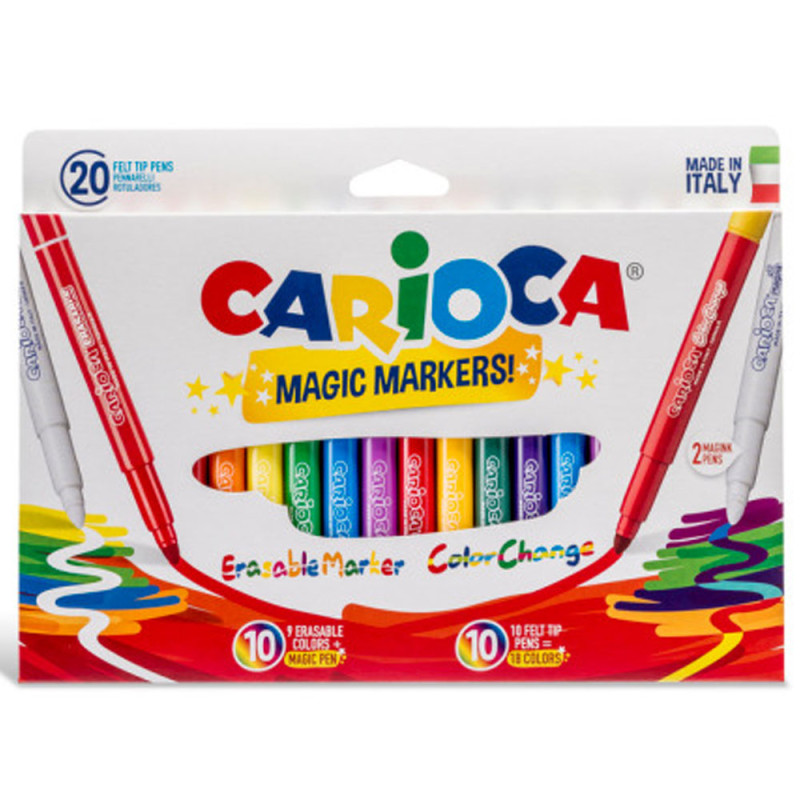 Set De 20 Feutres Color Change - Carioca