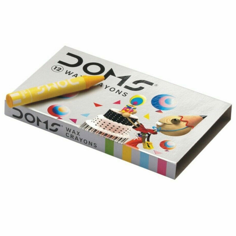 Set de 12 Crayons de Cire - Doms