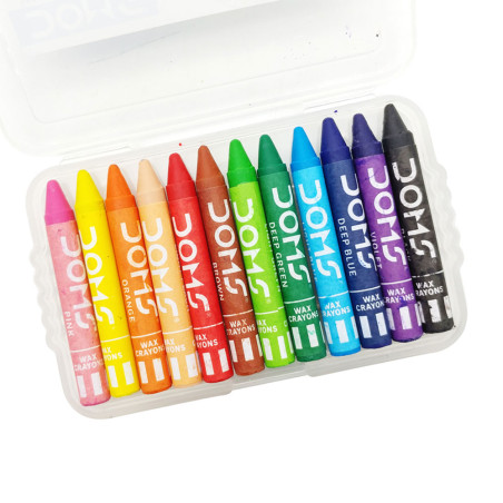 Set de 12 Mini Crayons de Cire - Doms
