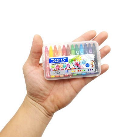 Set de 12 Mini Crayons de Cire - Doms