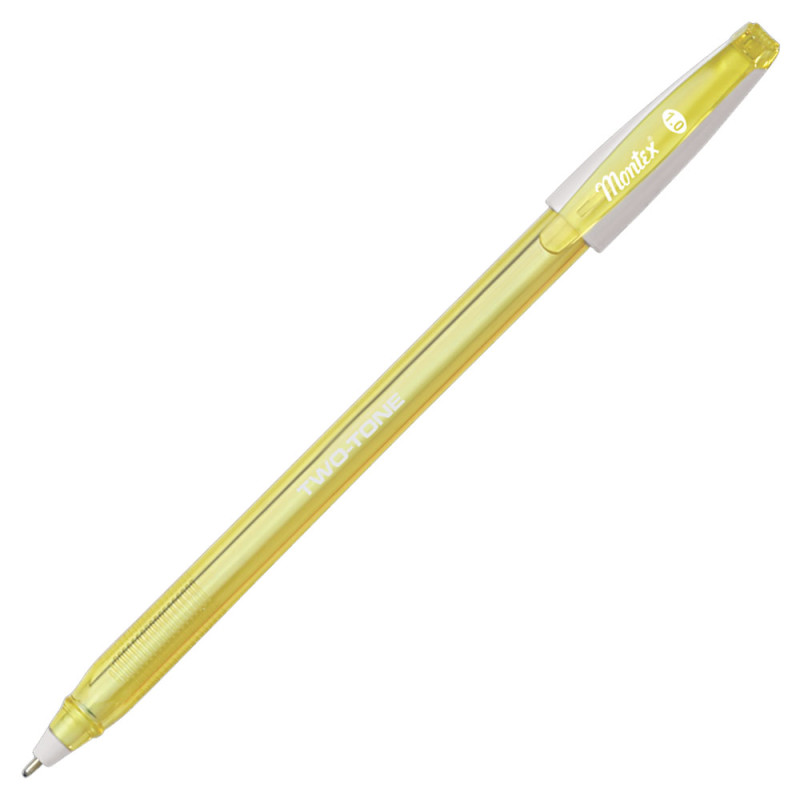 Stylo Two-Tone, Jaune - Montex