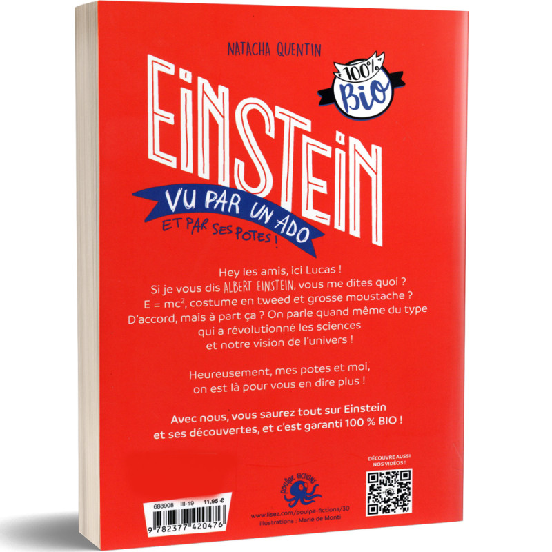 Einstein Vu par un Ado et par ses Potes - Natacha Quentin