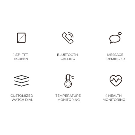 Smart Watch Android Havit M9035 Waterproof