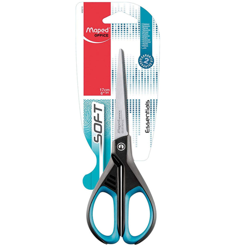 Ciseaux Maped Essential Soft 17cm - Réf.468210