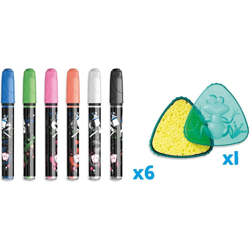 Coffret Marqueurs Effaçables Multi-Surfaces - Maped Creativ
