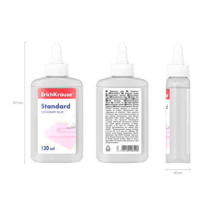 Colle Papeterie Standard, 120 ml - ErichKrause