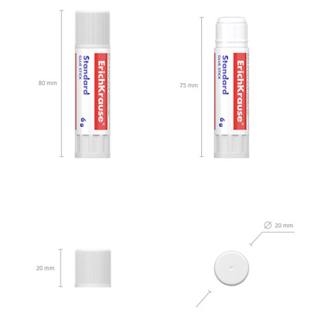 Colle Stick Standard 6 gr - ErichKrause