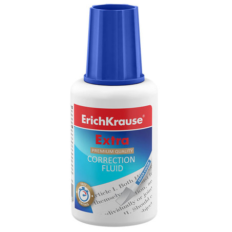 Correcteur Fluide Extra Avec Eponge, 20 gr - ErichKrause