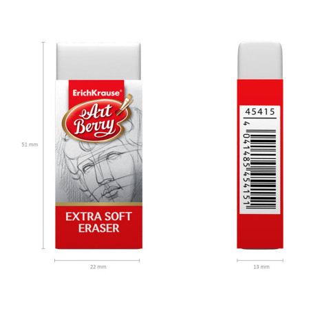 Gomme ArtBerry Extra Soft - ErichKrause