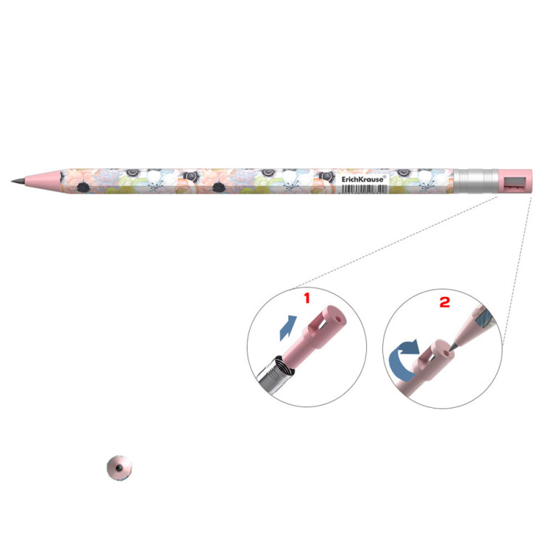 Porte-Mines Color Touch Flower Cocktail, 2 mm - ErichKrause