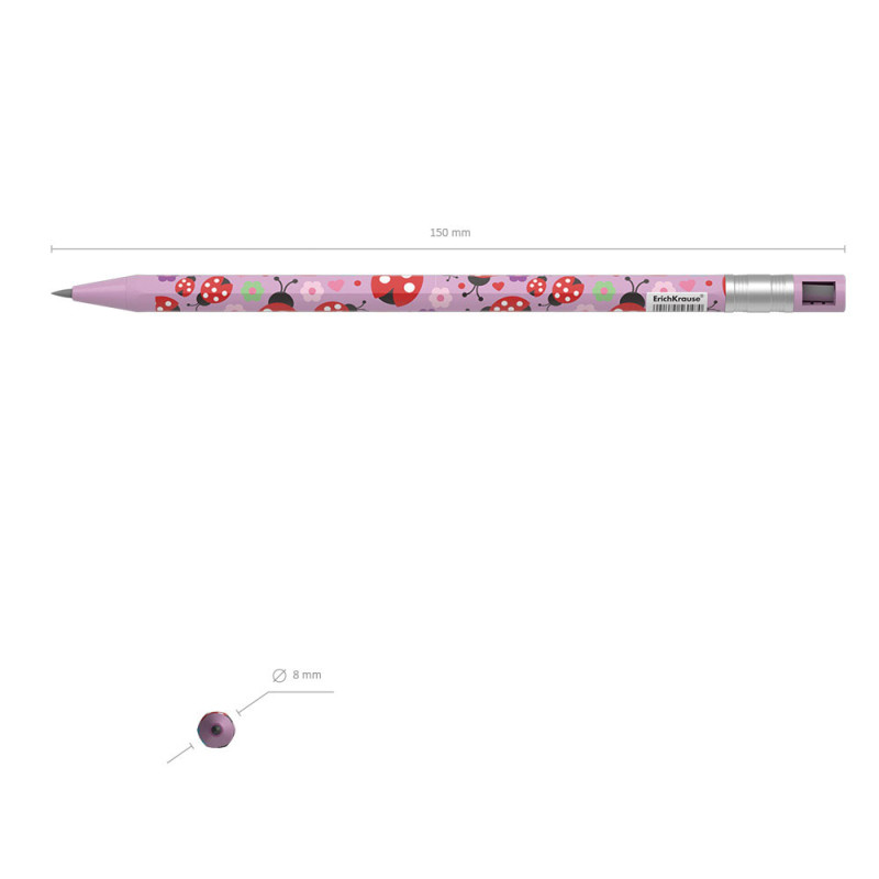 Porte-Mines Color Touch Ladybug, 2 mm - ErichKrause