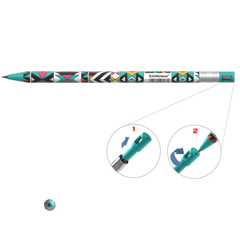 Porte-Mines Color Magic Ornament, 2 mm - ErichKrause
