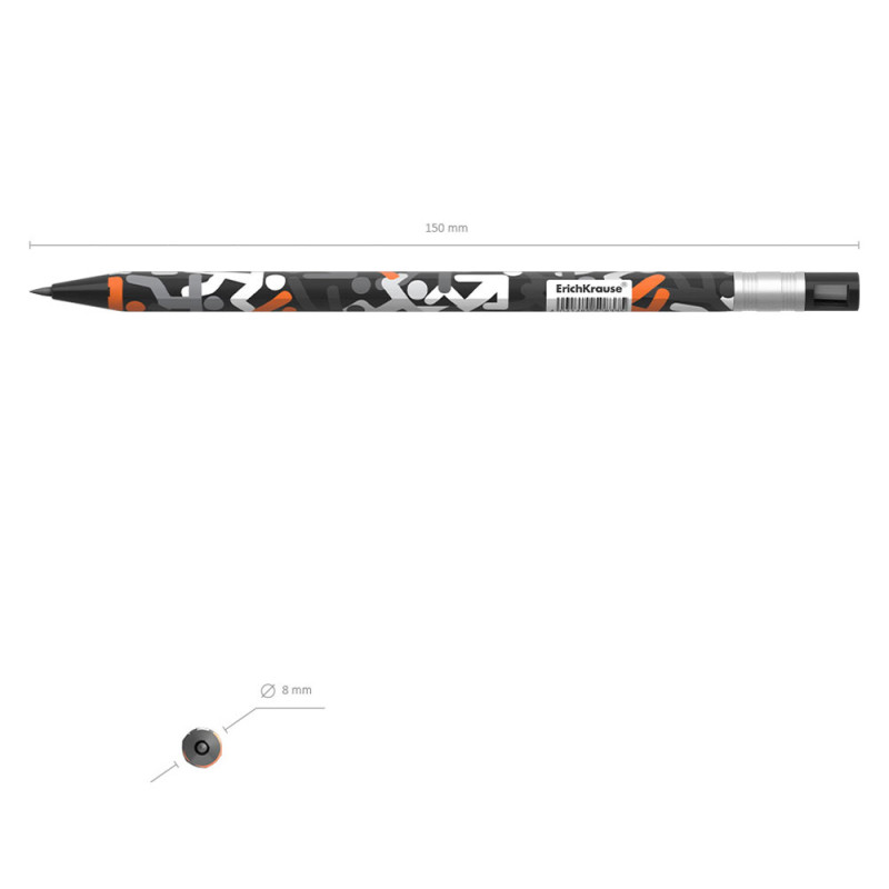 Porte-Mines Color Magic Walkers, 2 mm - ErichKrause