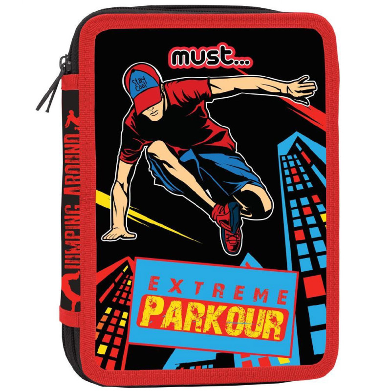 Trousse Must 2 Zippée Extreme Parkour - Réf.585075