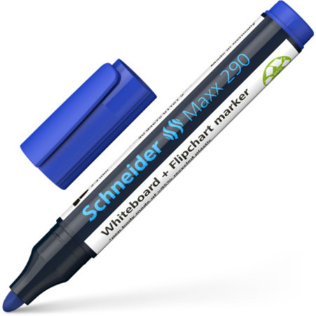 Marqueur pour Tableau Blanc - Bleu - 2-3 mm - Schneider