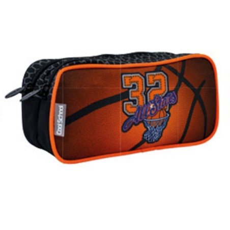 Trousse Cool School Basket-Ball 2 Compartiments - Réf.T42066