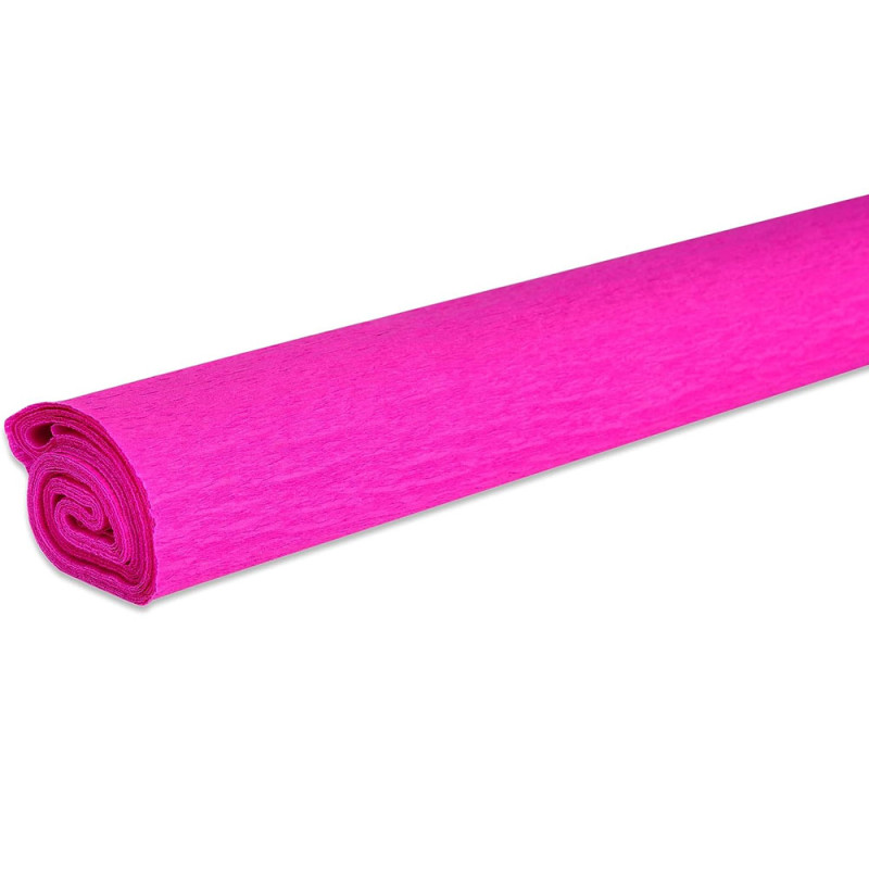 Papier Crépon Classique, Rose Fuchsia C/05 - Cool School