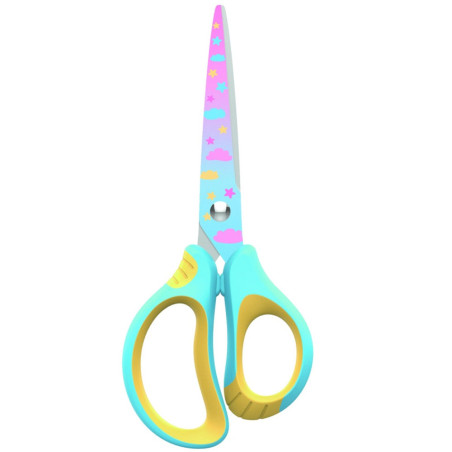 Ciseaux Pour Enfant Soft Tatoo, 16cm - Keyroad