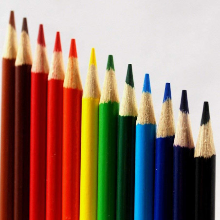 Set de 24 Crayons de Couleur - Doms