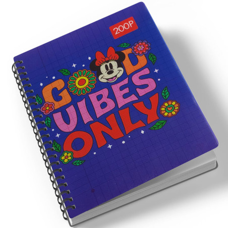 Cahier Wireo 17x22cm 200 Pages Disney - Yamama
