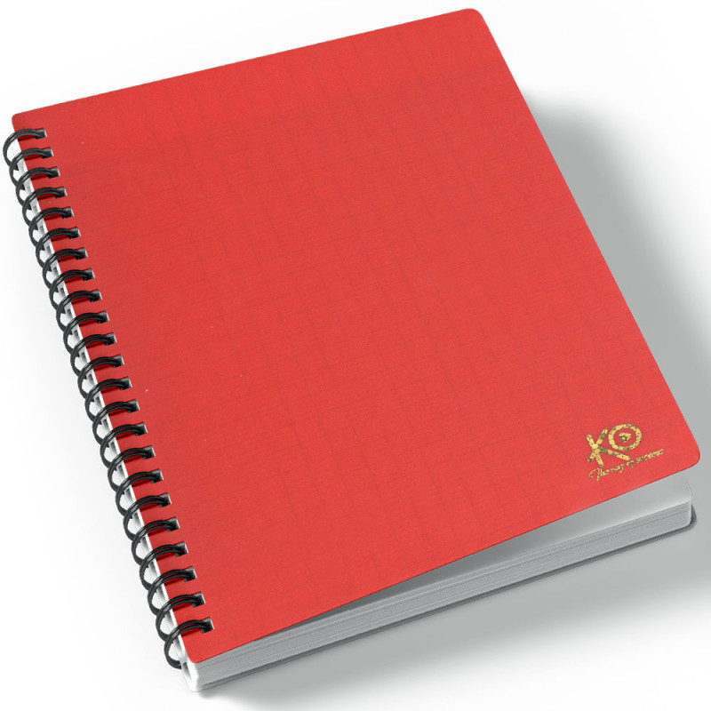 Cahier Wireo 17x22 Uni 300 pages - Ko