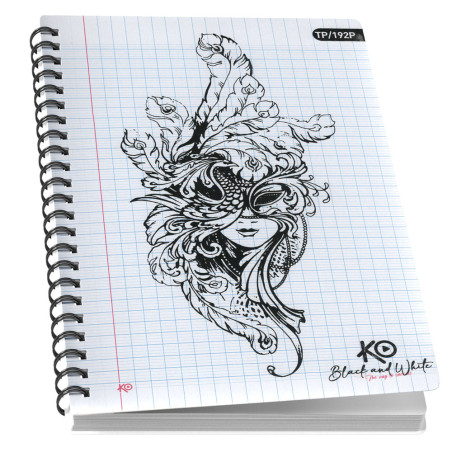 Cahier Wireo Travaux Pratiques A4, 192 pages - Ko