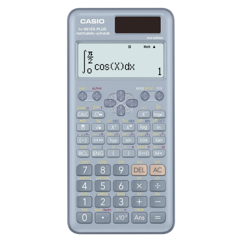 Calculatrice Scientifique Casio FX-991ES Plus-BU - 2ème Edition