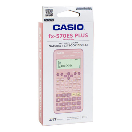 Casio Fx-570Es Plus 2 – Calculatrice scientifique avec 417 fonctions et  écran naturel