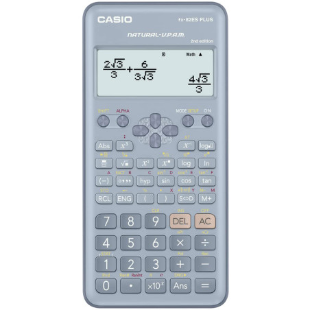 Calculatrice Scientifique Casio FX-82ES Plus-BU - 2ème Edition