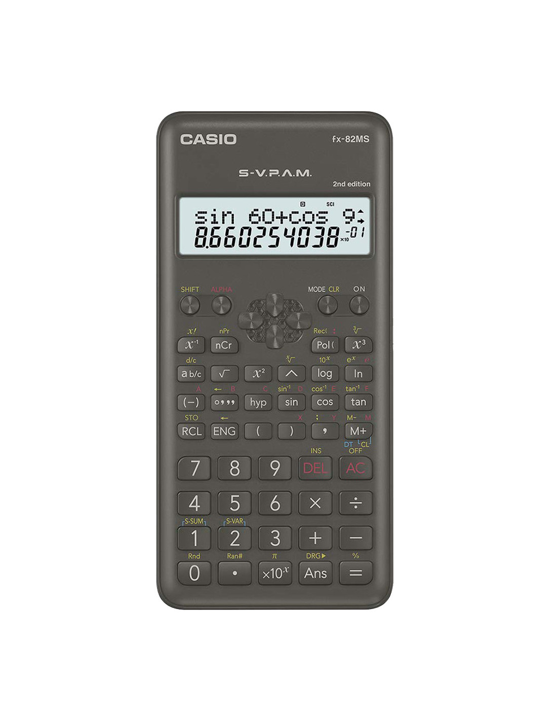 Calculatrice Scientifique Casio FX-82MS - 2ème Edition