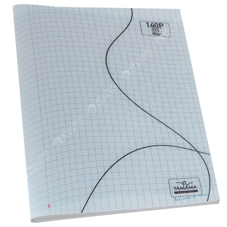 Cahier BMV 24x32 Transparent, 140 pages - Yamama