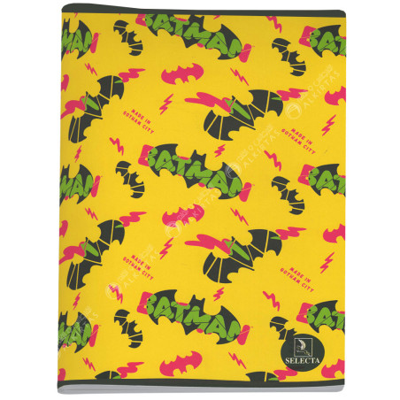 Cahier Piqué Dc Comics 24x32, 96 Pages - Selecta