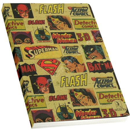 Cahier Brochure Dc Comics A4, 192 Pages - Selecta
