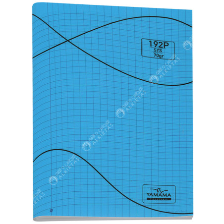 Cahier Piqué Seyes A4 BMV Bleu, 192 Pages - Yamama