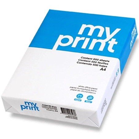 Rame Papier 500F MY PRINT Extra Blanc A4 70g