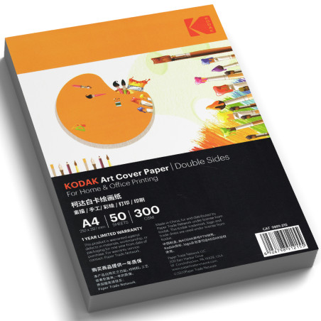 Papier de Couverture Artistique KODAK Double Face A4 300g 50F