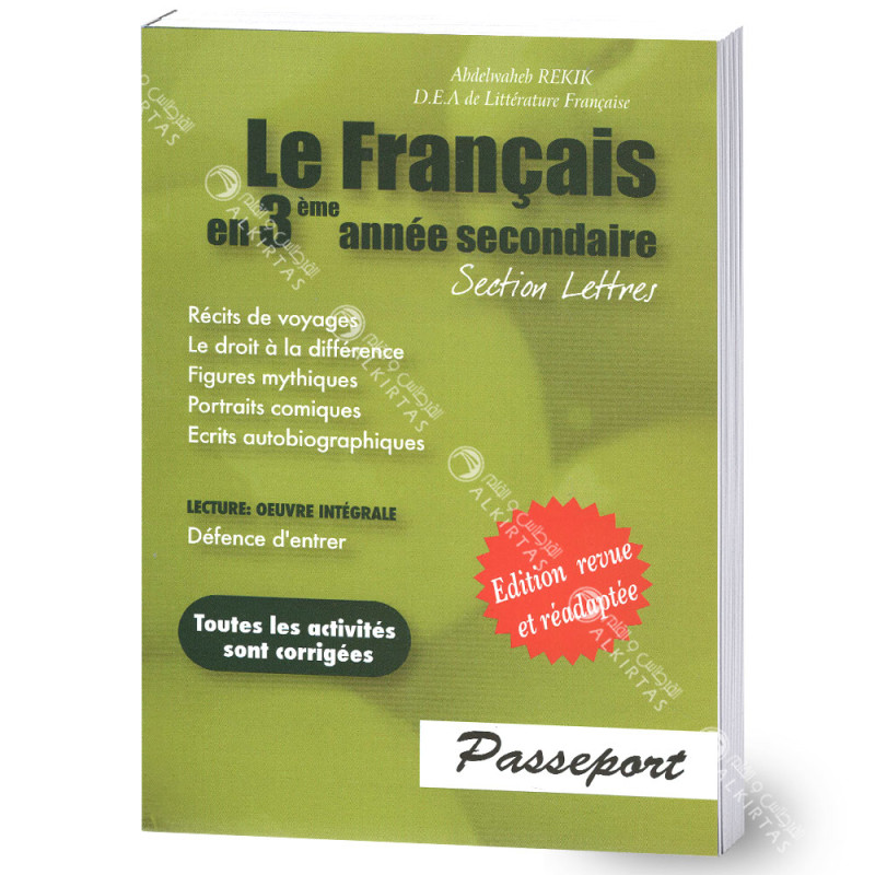 Passeport Le Français - 3ème Lettres