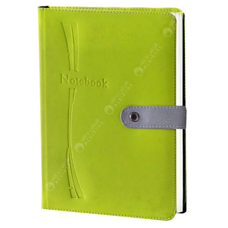 NoteBook Ferme En Simili Cuir - Mk