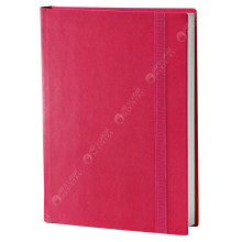 NoteBook King En Simili Cuir, Rouge - Sildar