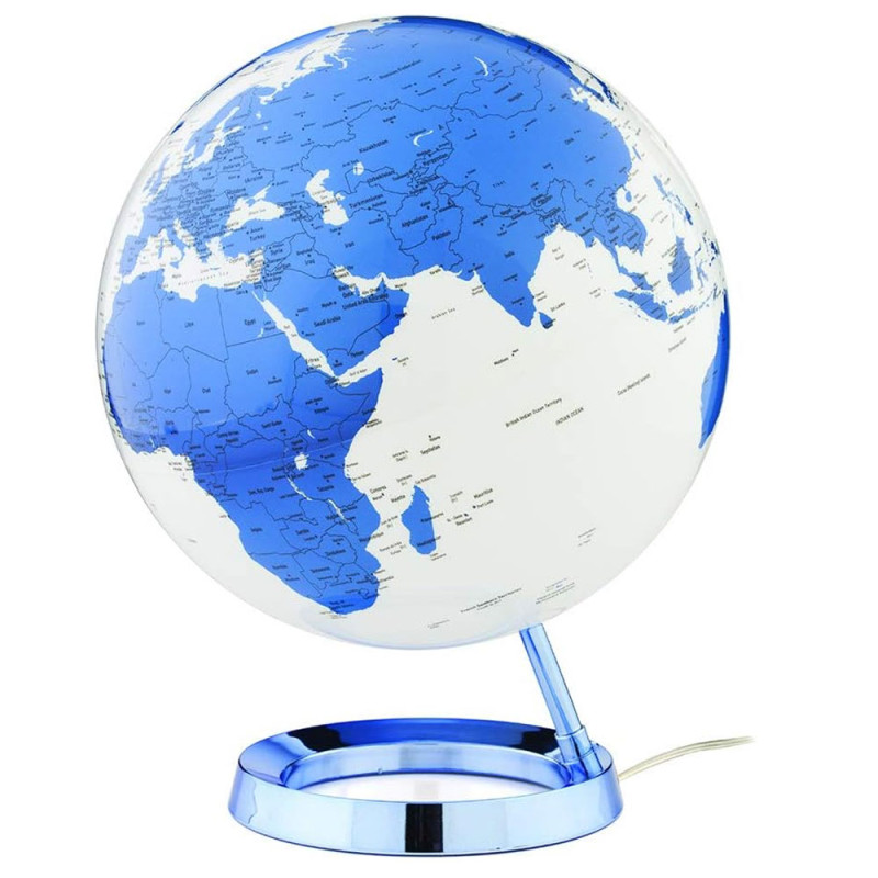 Tecnodidattica Primus - Globe Terrestre - 30 CM - Français - Éclairage LED