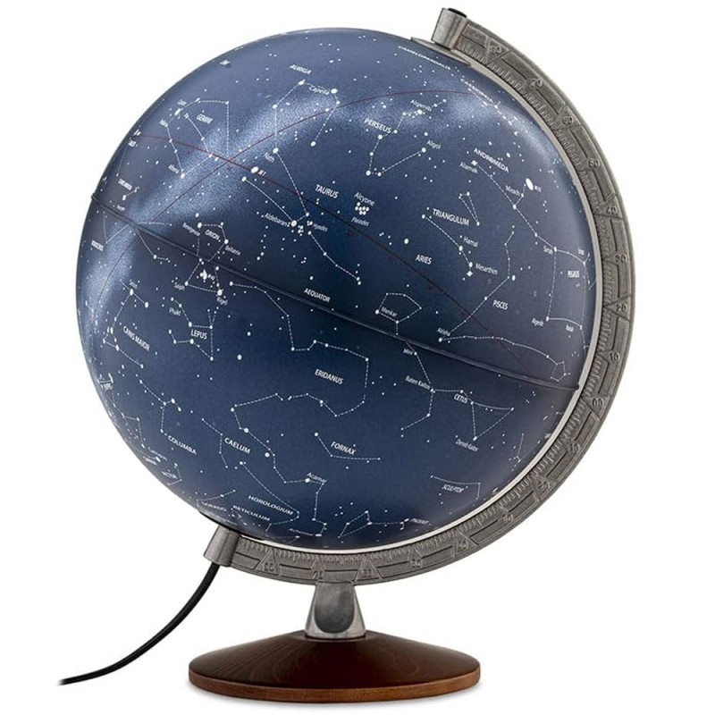 Globe Terrestre Stellare Lumineux en Français, 30cm - Tecnodidattica