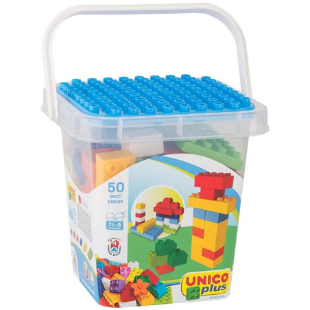 Panier Lego UnicoPlus 50pcs, Ucar Oyuncak - Réf.8508-0000