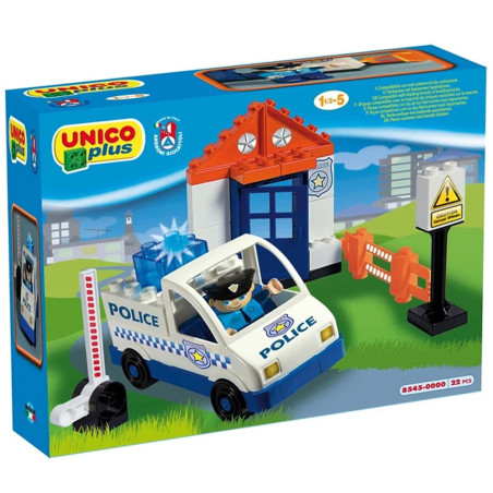 Lego Police UnicoPlus 22pcs, Ucar Oyuncak - Réf.8545-0000