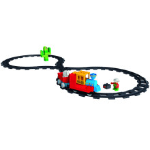Lego Station de Train UnicoPlus 46pcs, Ucar Oyuncak - Réf.8616-0000