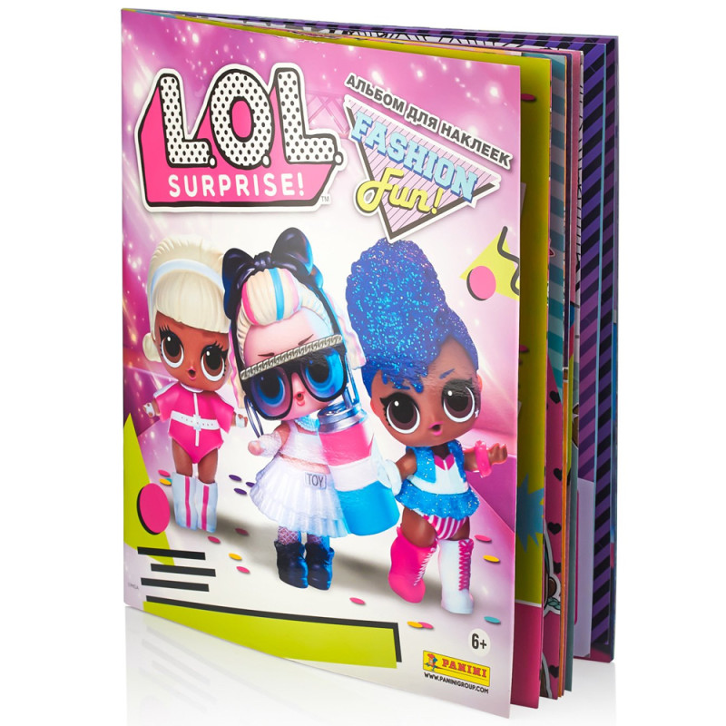 Album pour Autocollants L.O.L. Panini Surprise 3 - Sticker Album