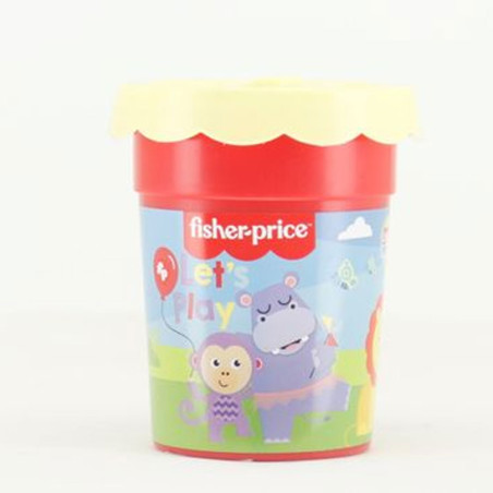 Pot de Pate à Modeler avec Moule, Beige - Fisher Price