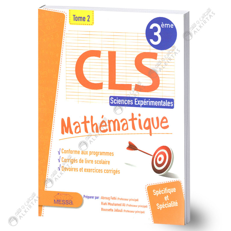 CLS - Mathématiques - Tome 2 - 3ème Sciences Exp.